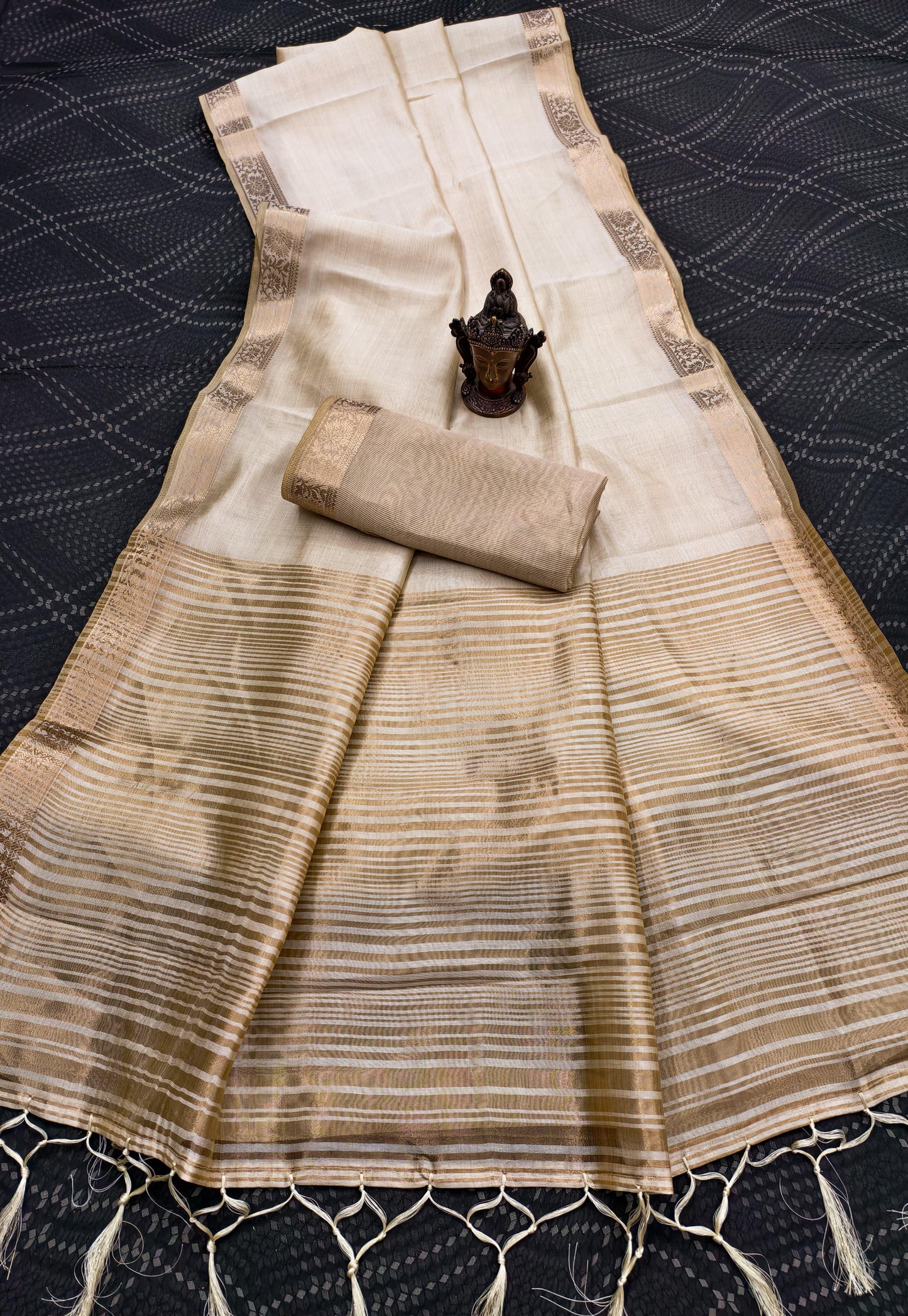 Semi Tussar Silk Sarees – 69 AED