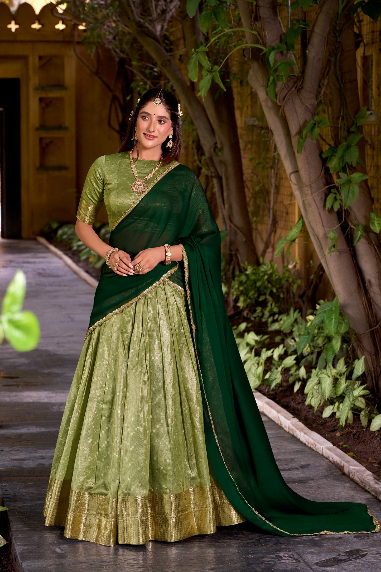 Readymade Dhavani Collections – 119 AED