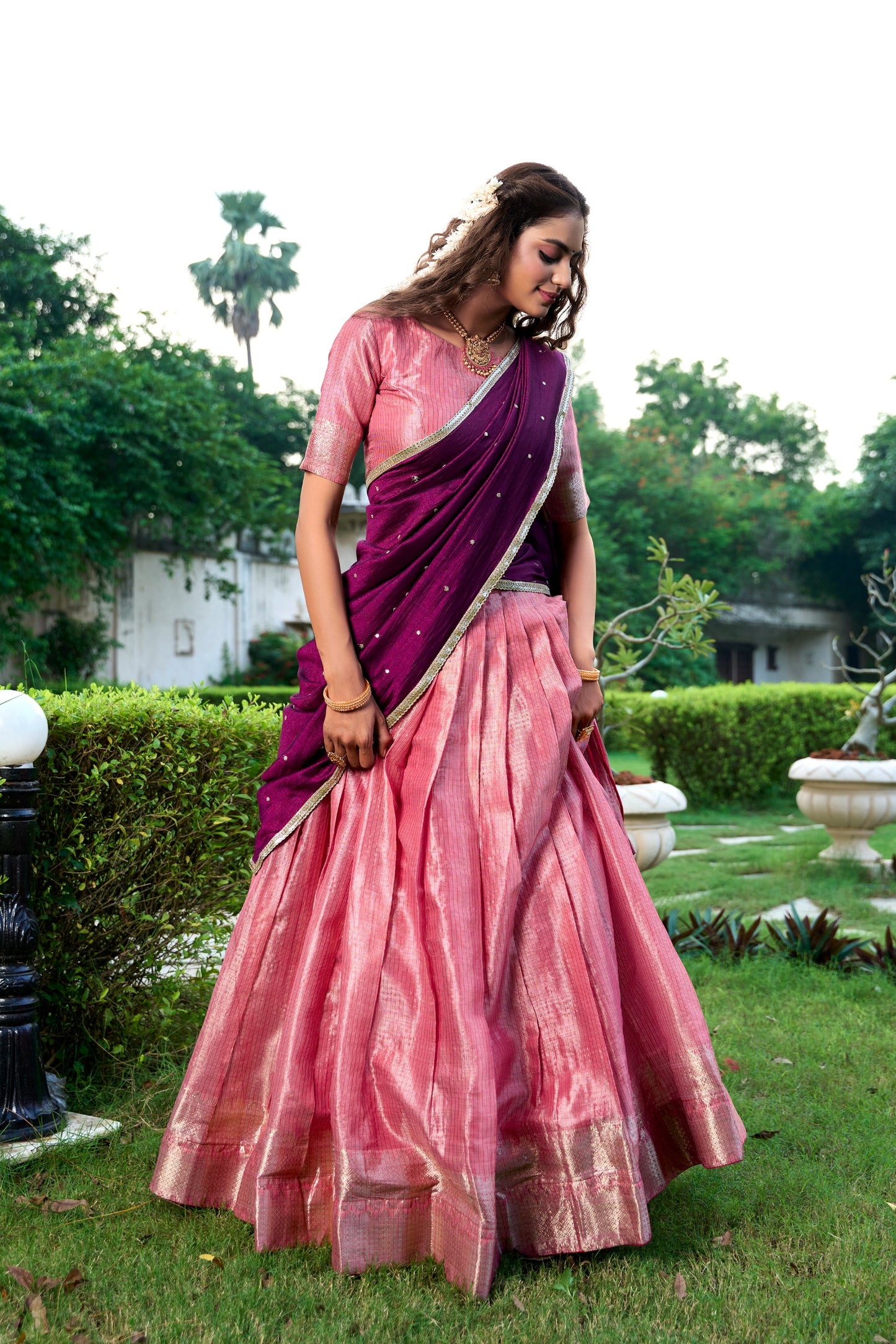 Readymade Dhavani Collections – 119 AED