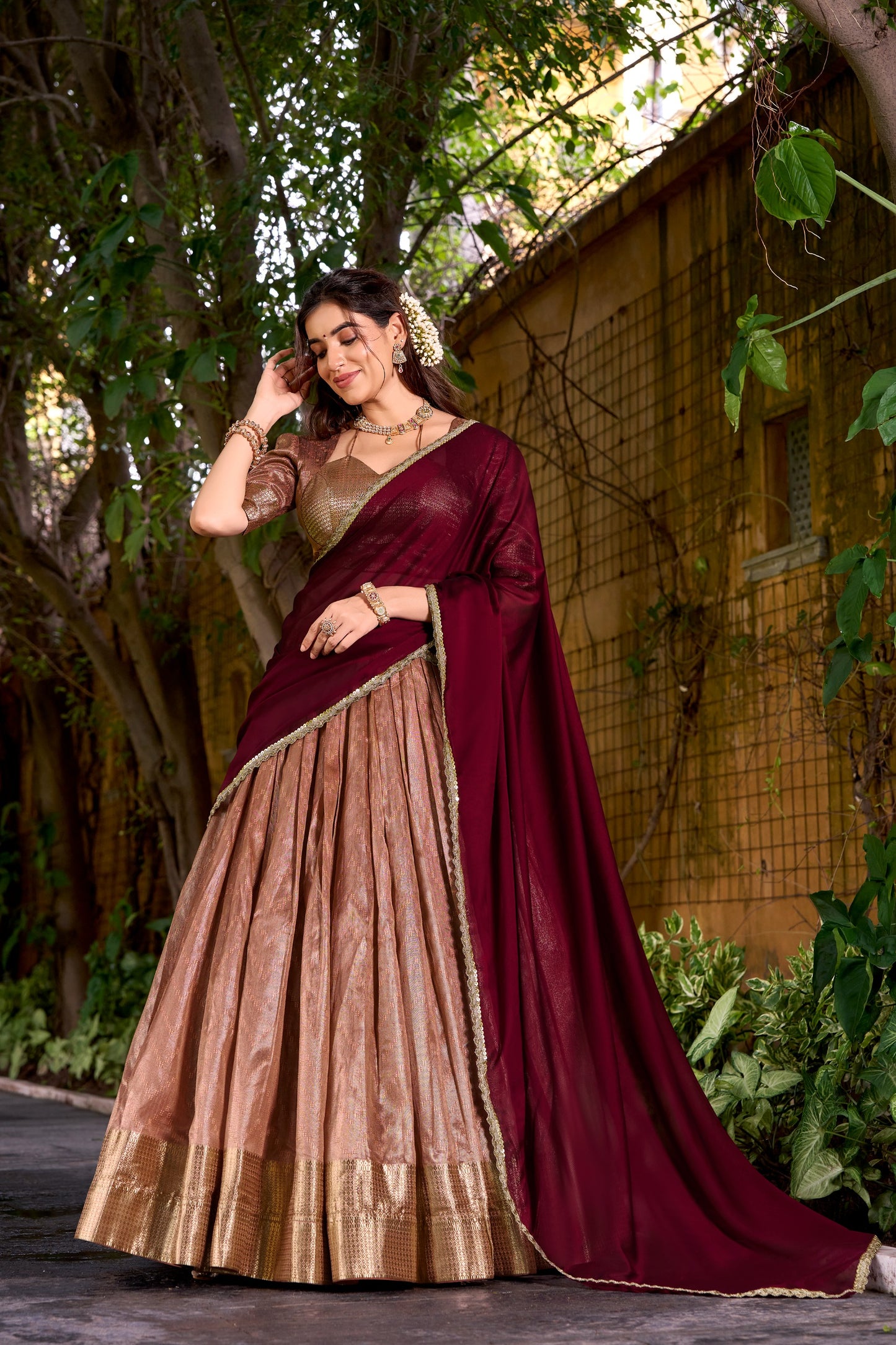 Readymade Dhavani Collections – 119 AED