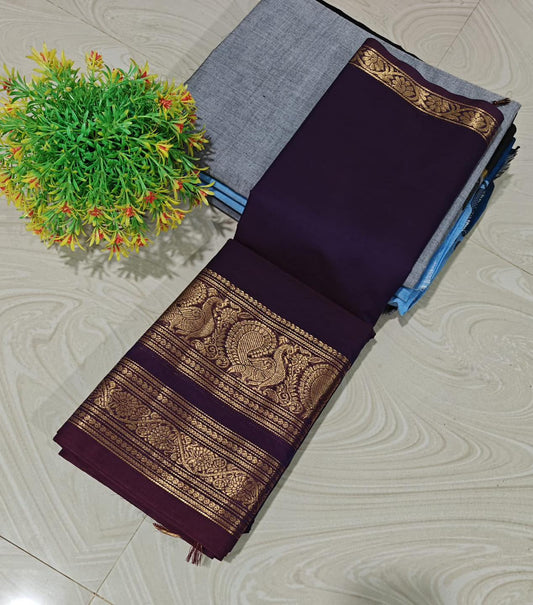 Kanchi Cotton Sarees Collections 8