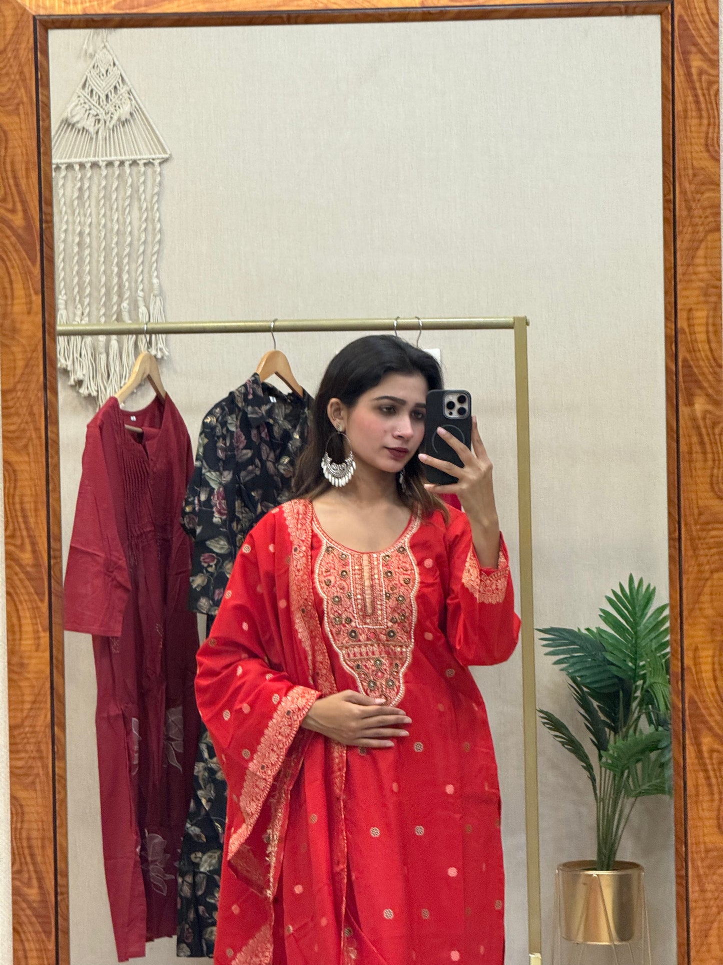 Georgette Chikenari Embroidered suits
