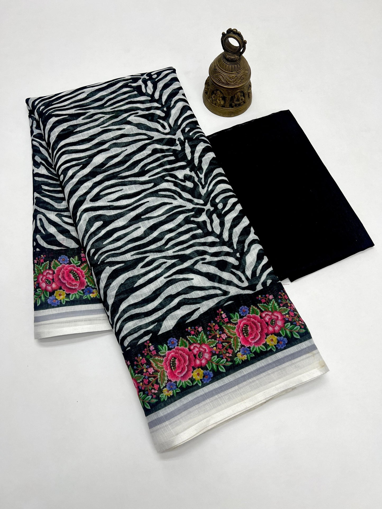 MG579 Linen Saree
