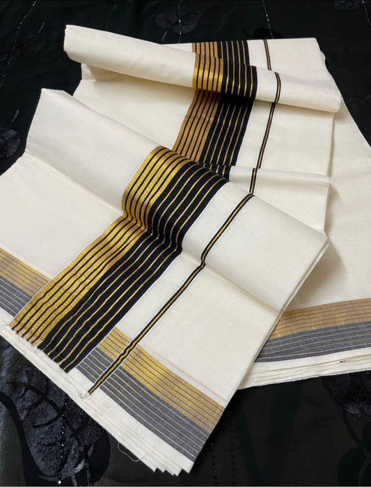 Kerala Cotton Sarees with Running Blouse