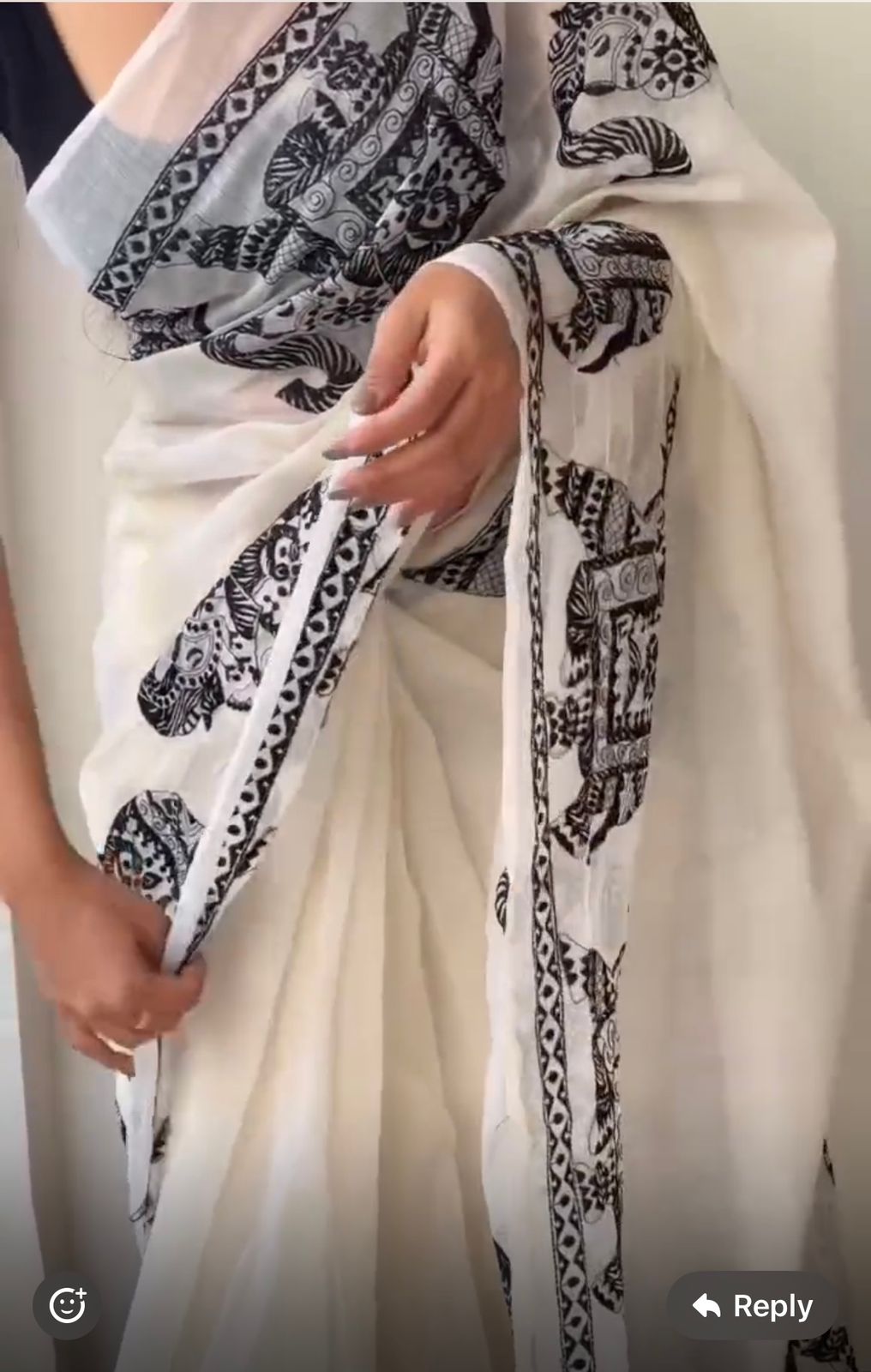 Linen Slub Cotton Sarees – Lightweight Comfort & Everyday Elegance