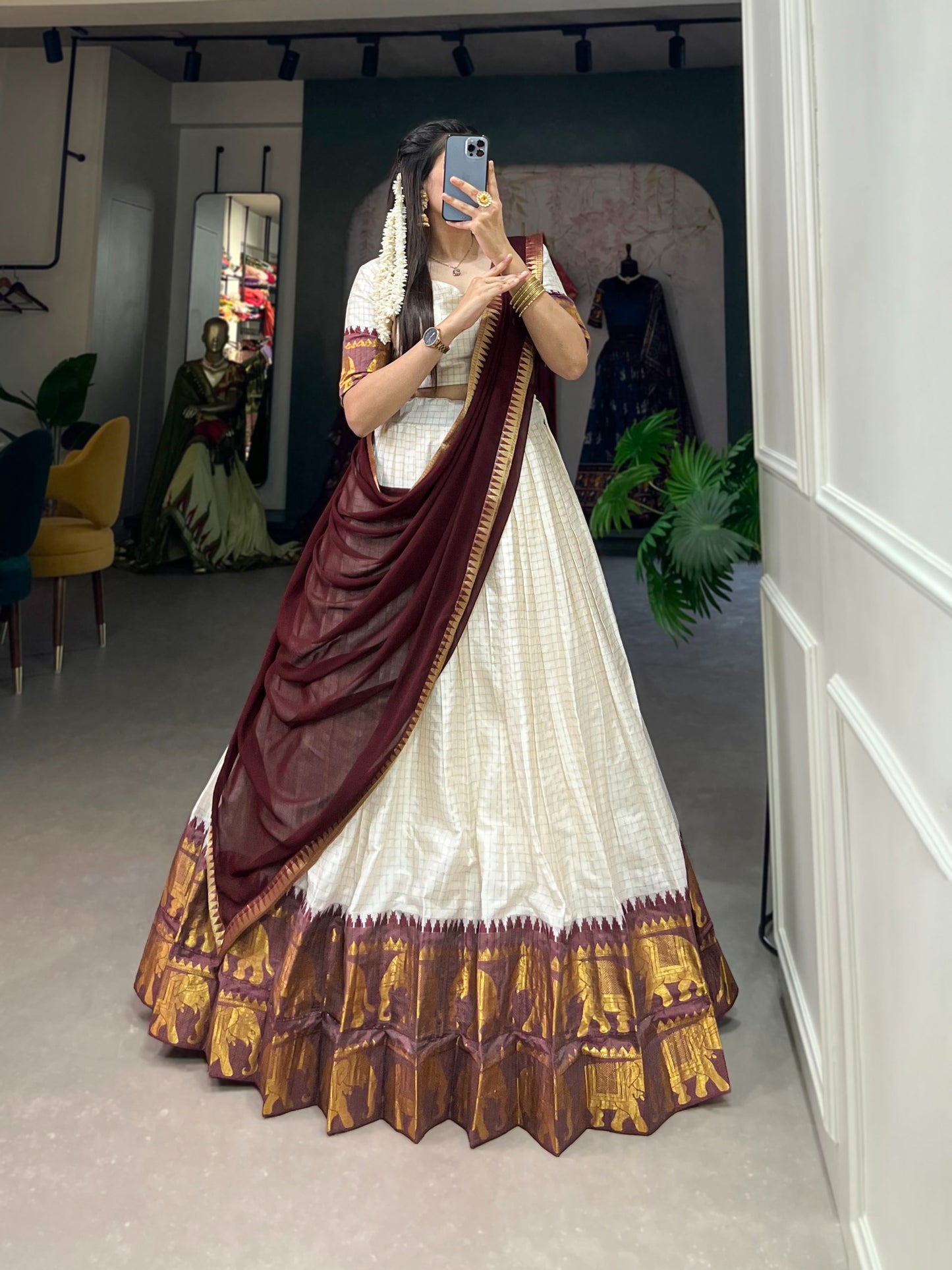 Readymade Dhavani Collections – 99 AED