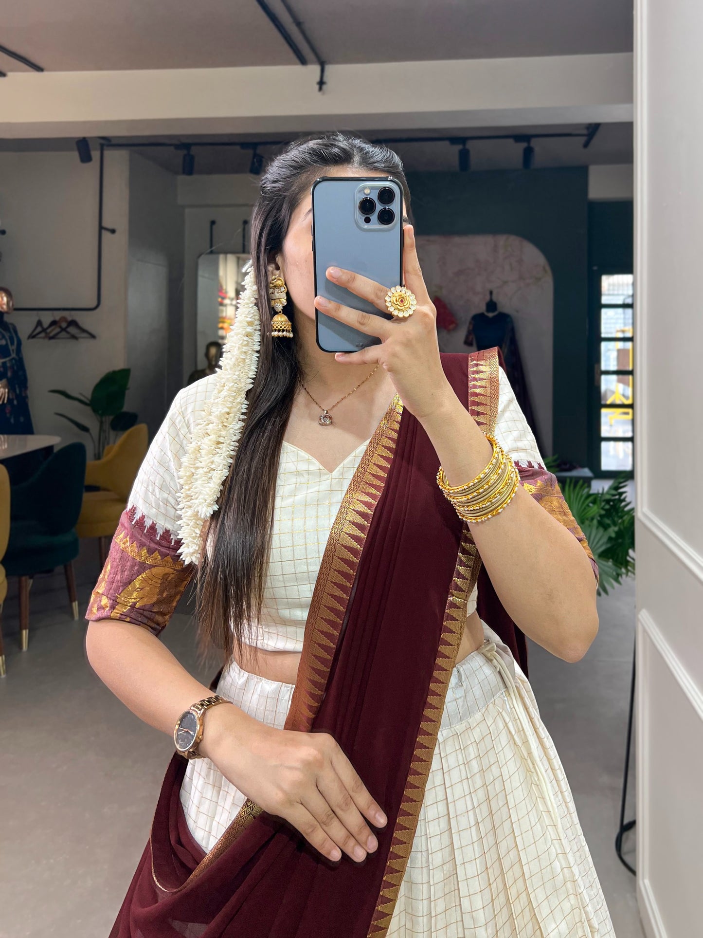 Readymade Dhavani Collections – 99 AED