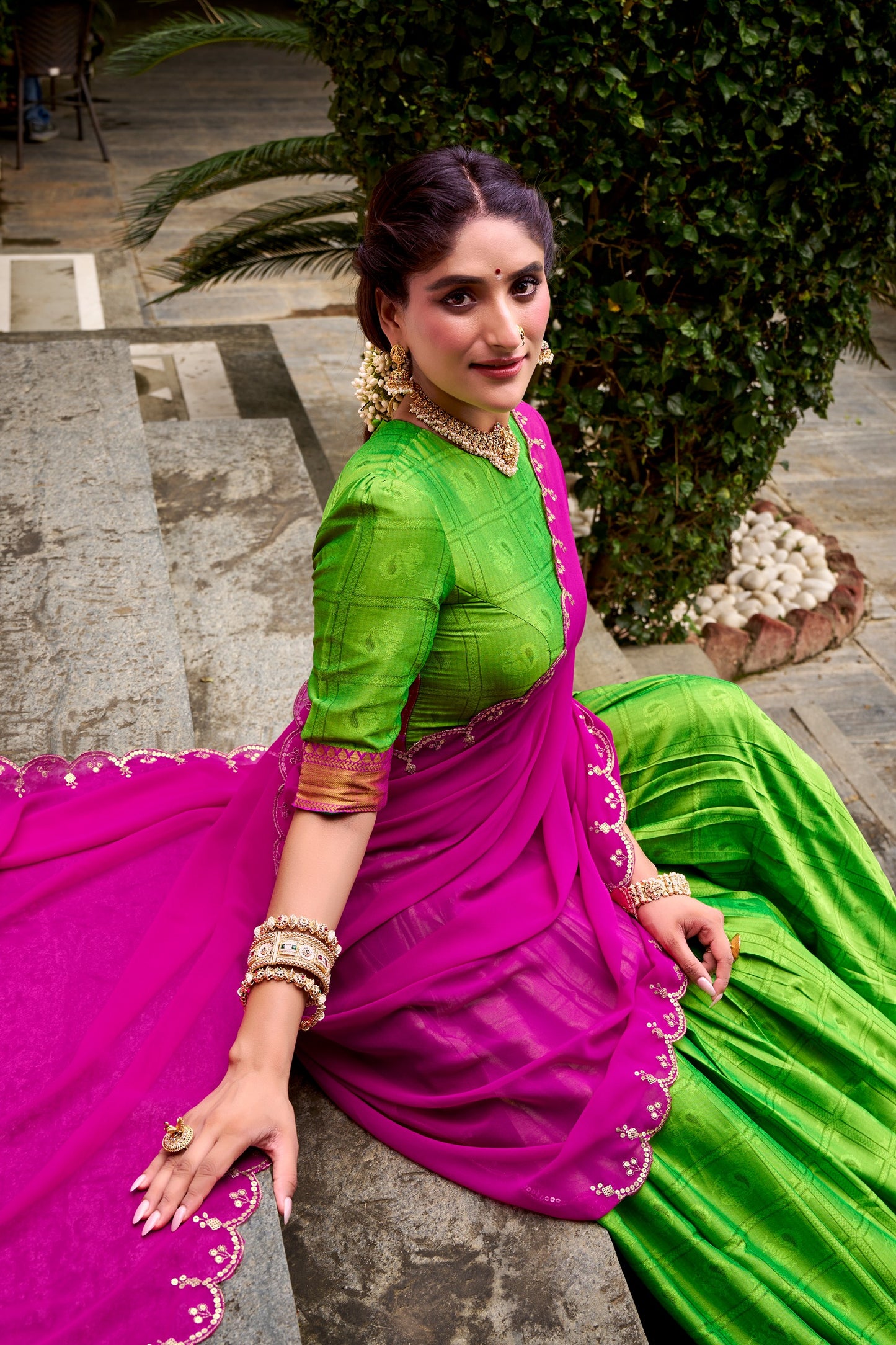 Readymade Dhavani Collections – 119 AED