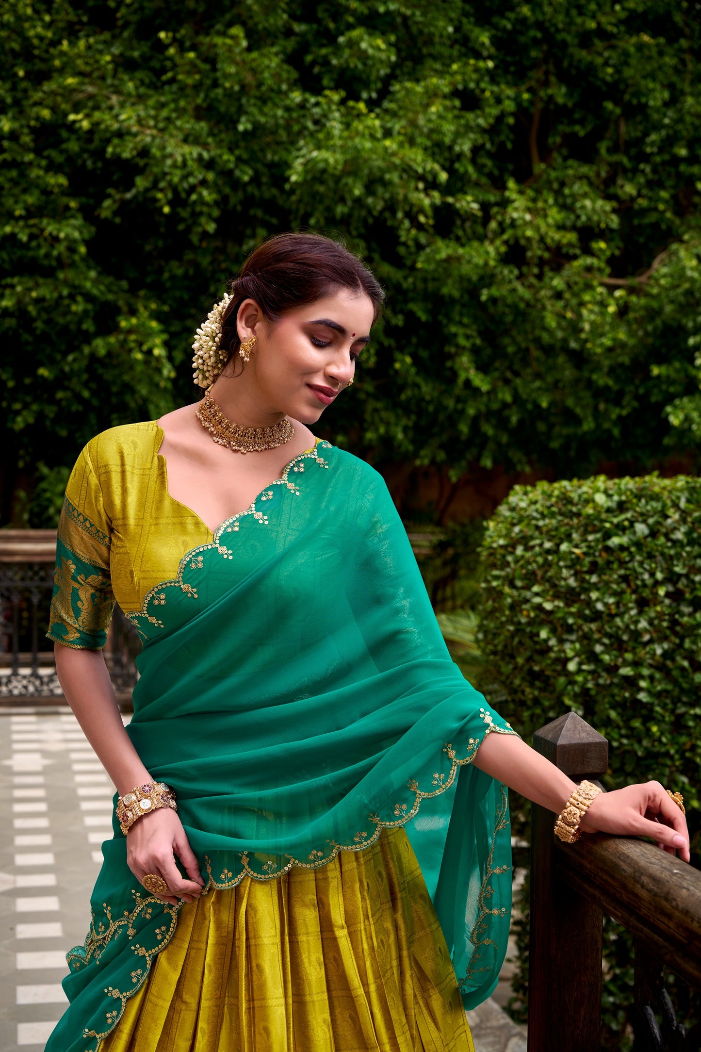 Readymade Dhavani Collections – 119 AED