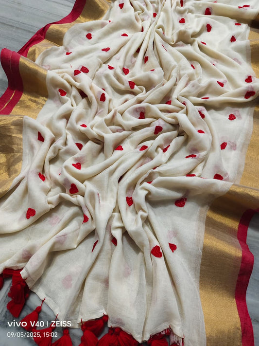 Soft 120 Count Mul Cotton Sarees – 99 AED