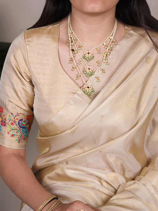 Tissue Silk Paithani Designer Sarees – 125 AED