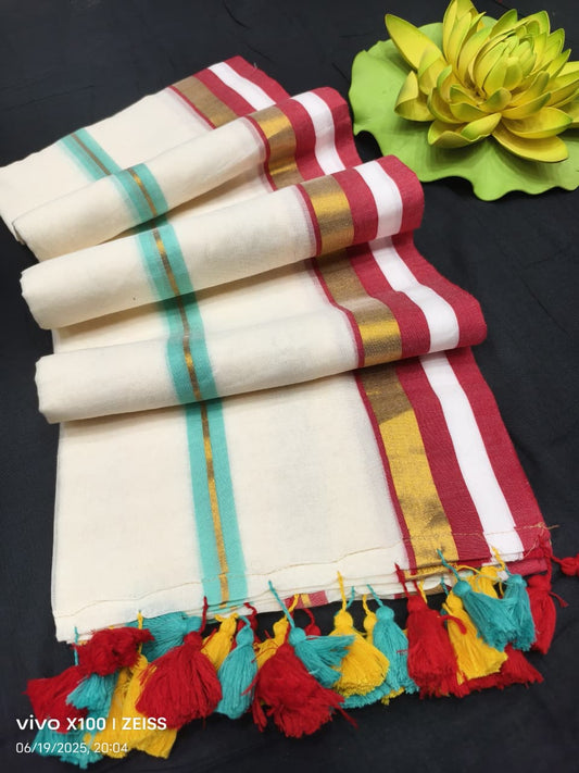 Soft 120 Count Mul Cotton Sarees – 79 AED