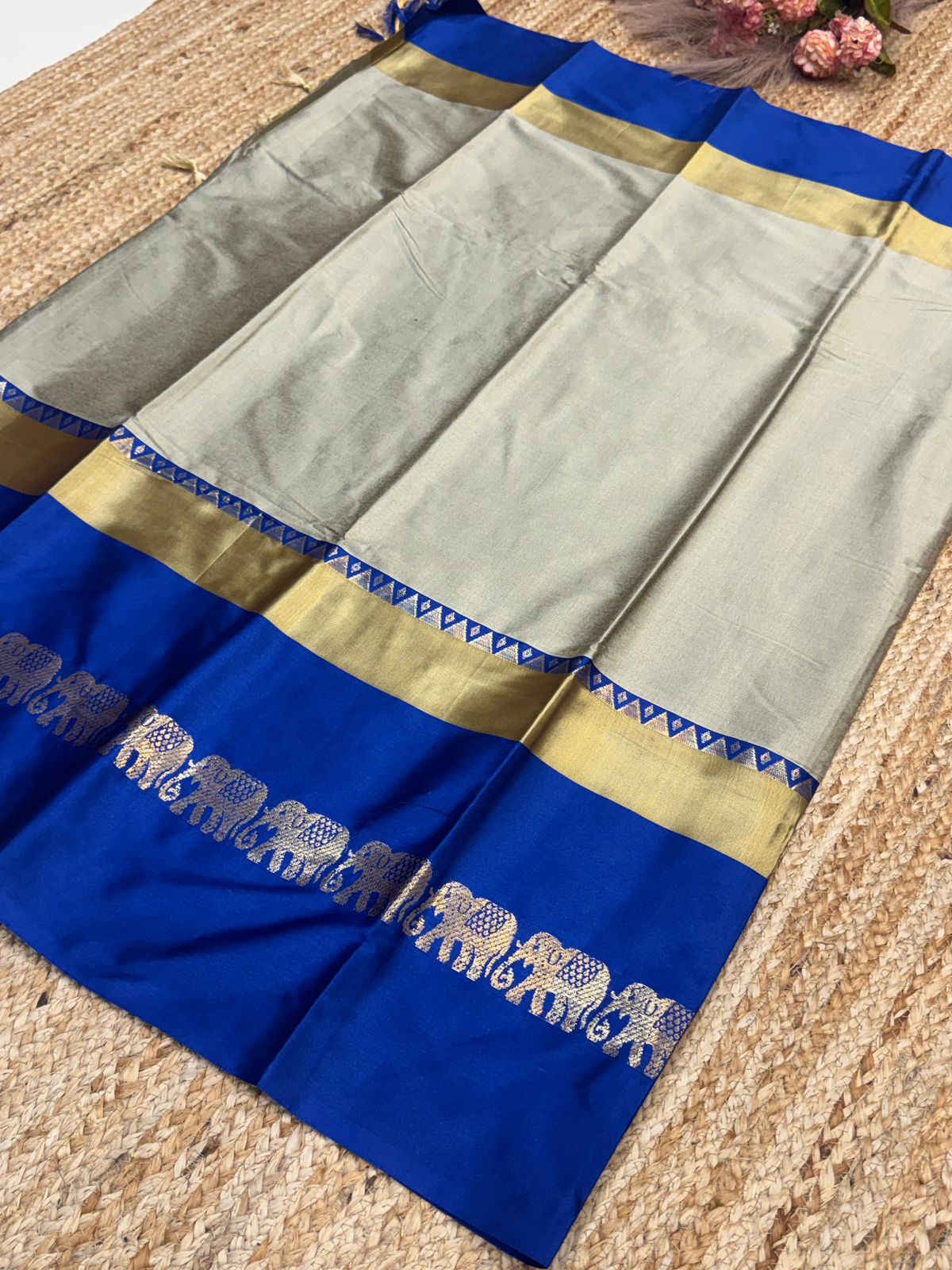 Cotton Silk Sarees with Jacquard Borders – 50 AED