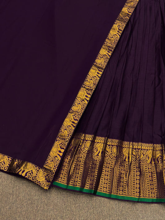 Kanchi Cotton Silk Readymade Lehenga Set – 99 AED