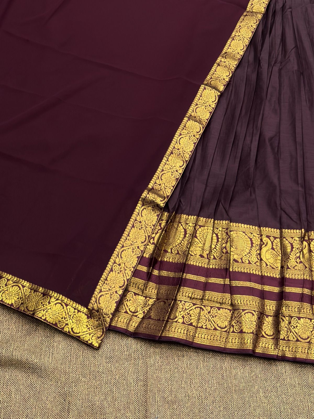 Kanchi Cotton Silk Readymade Lehenga Set – 99 AED