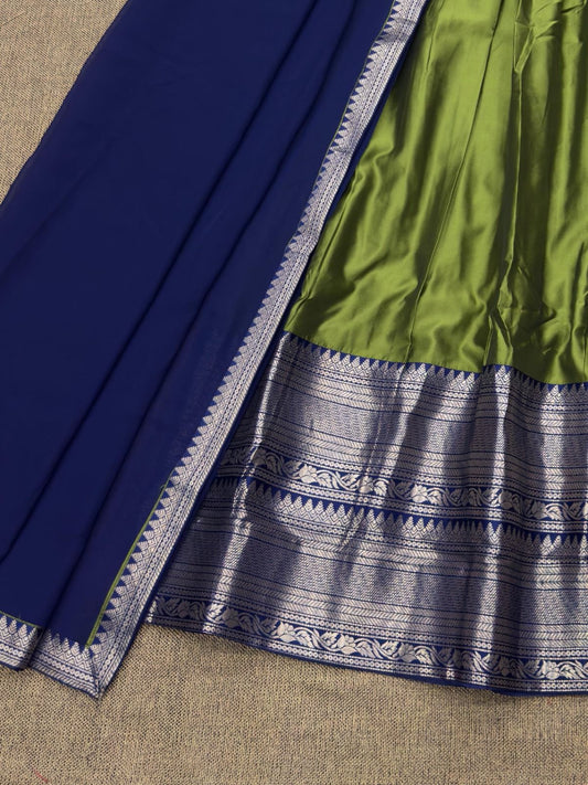 Kanchi Cotton Silk Readymade Lehenga Set – 99 AED