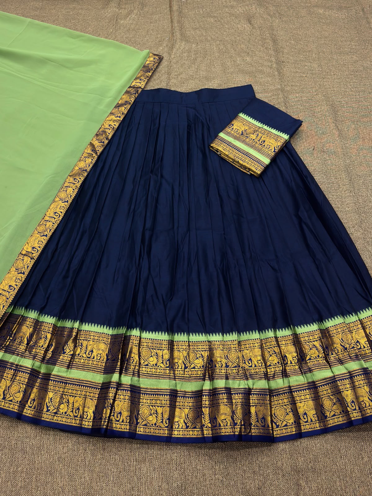 Cotton Silk Readymade Dhavani / Half Saree Collection – 99 AED