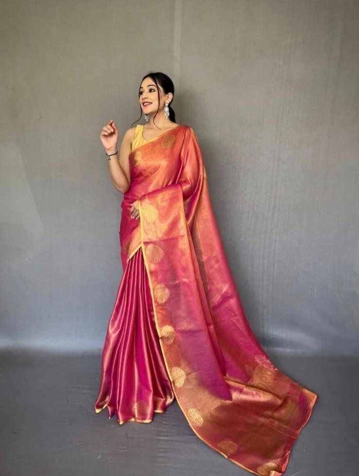 Tissue Silk Saree – 99 AED