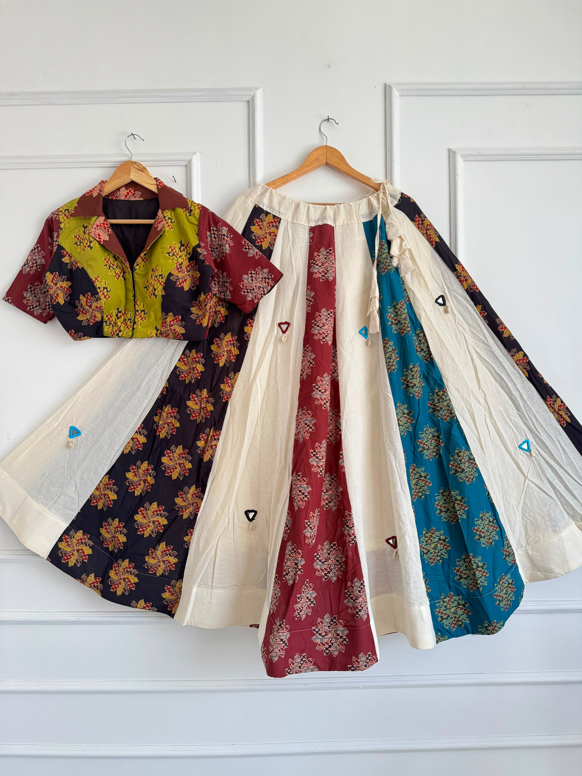 Navaratri Special Khadi Cotton Chaniya Choli