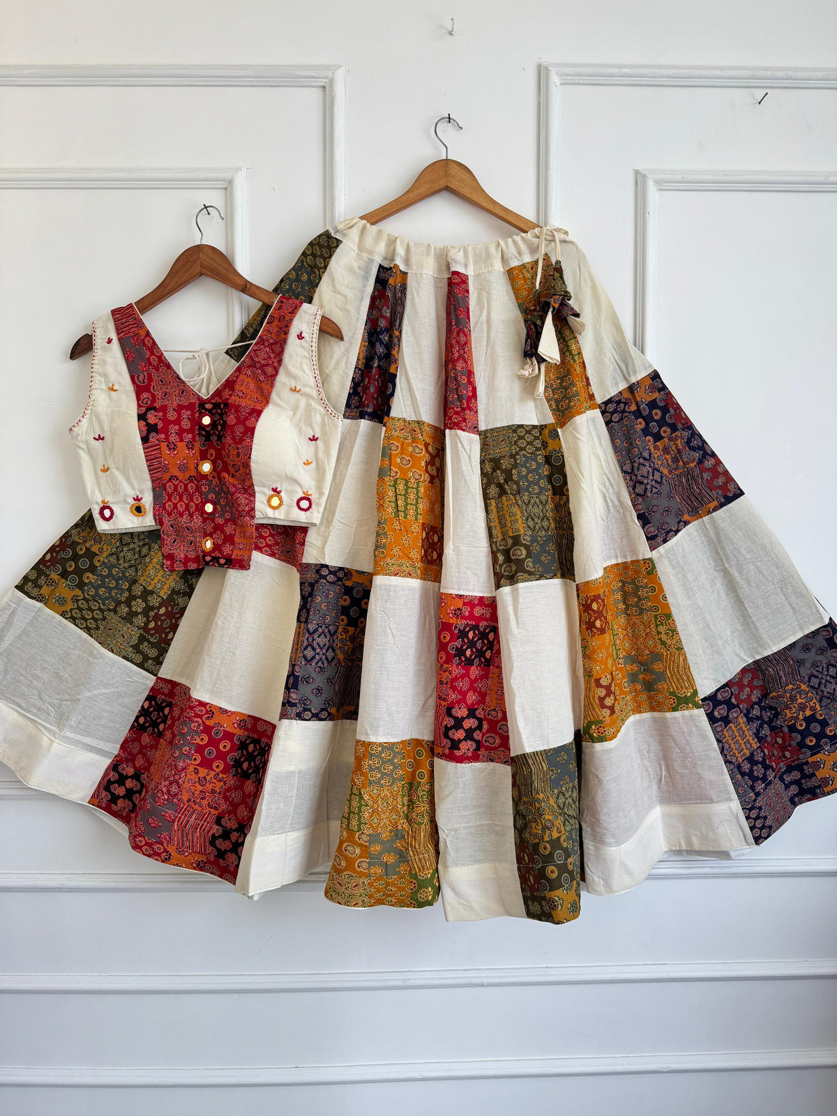 Navaratri Special Ajrakh Cotton Chaniya Choli