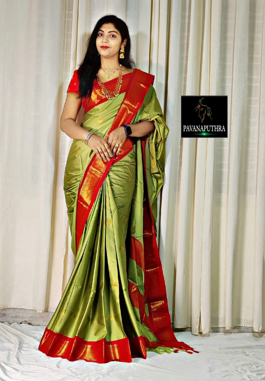 Cotton Silk Weaving Saree
