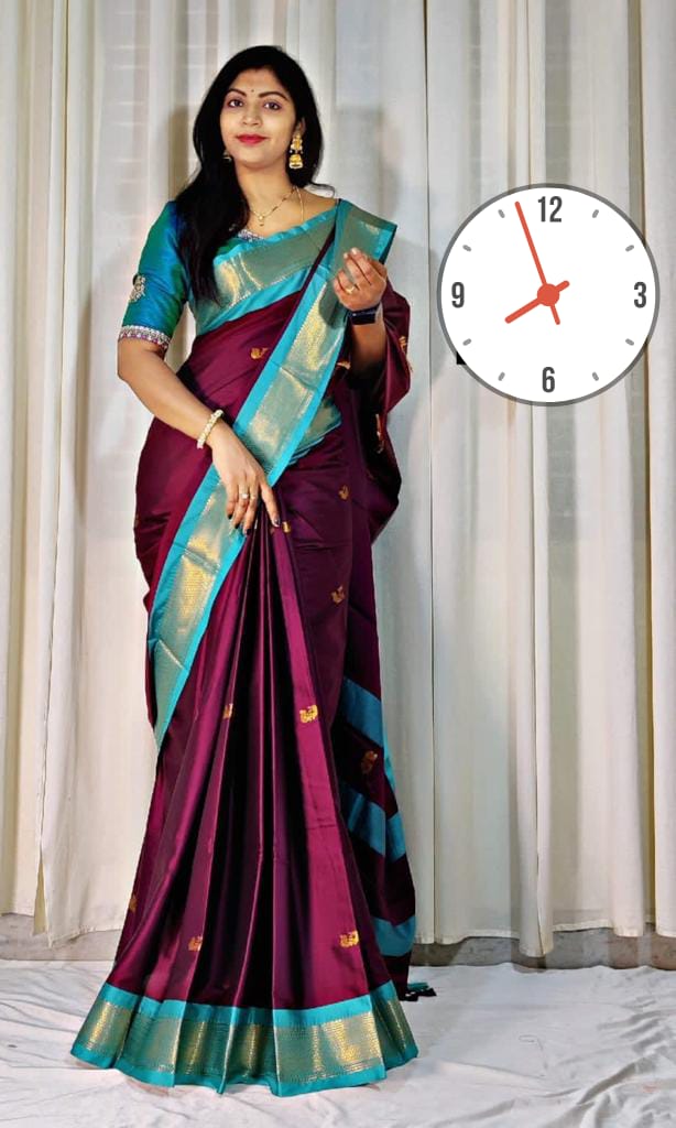 Cotton Silk Weaving Saree