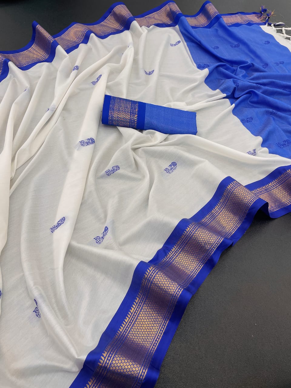 Cotton Silk Weaving Saree