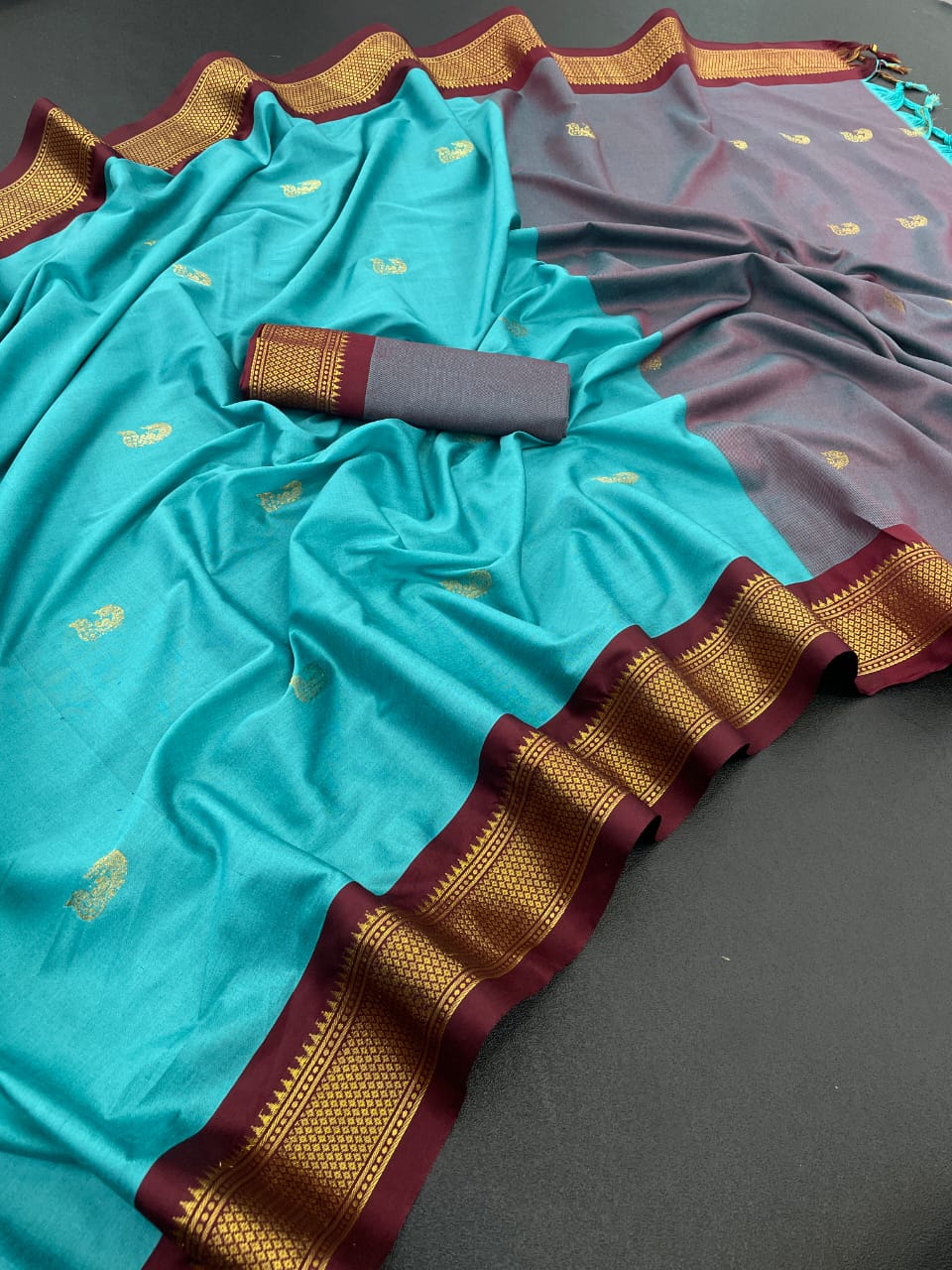 Cotton Silk Weaving Saree