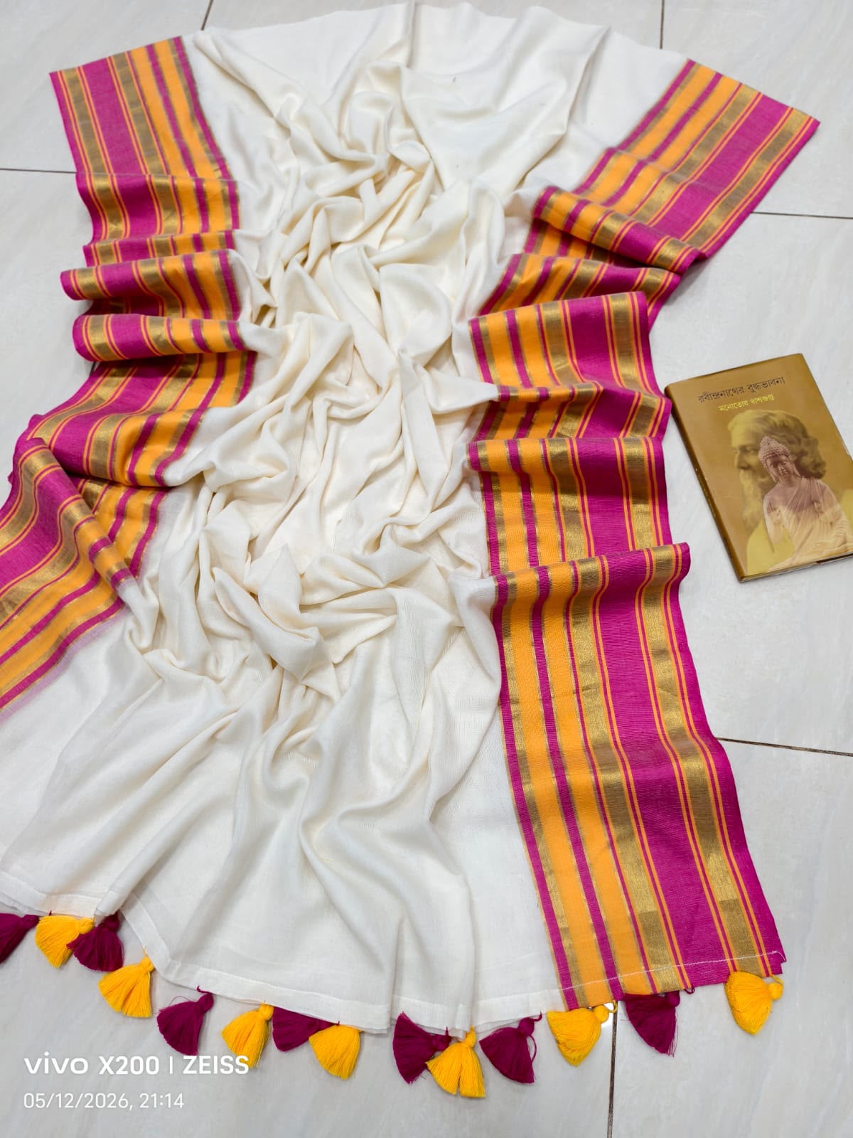 Mul Cotton Saree – 79 AED