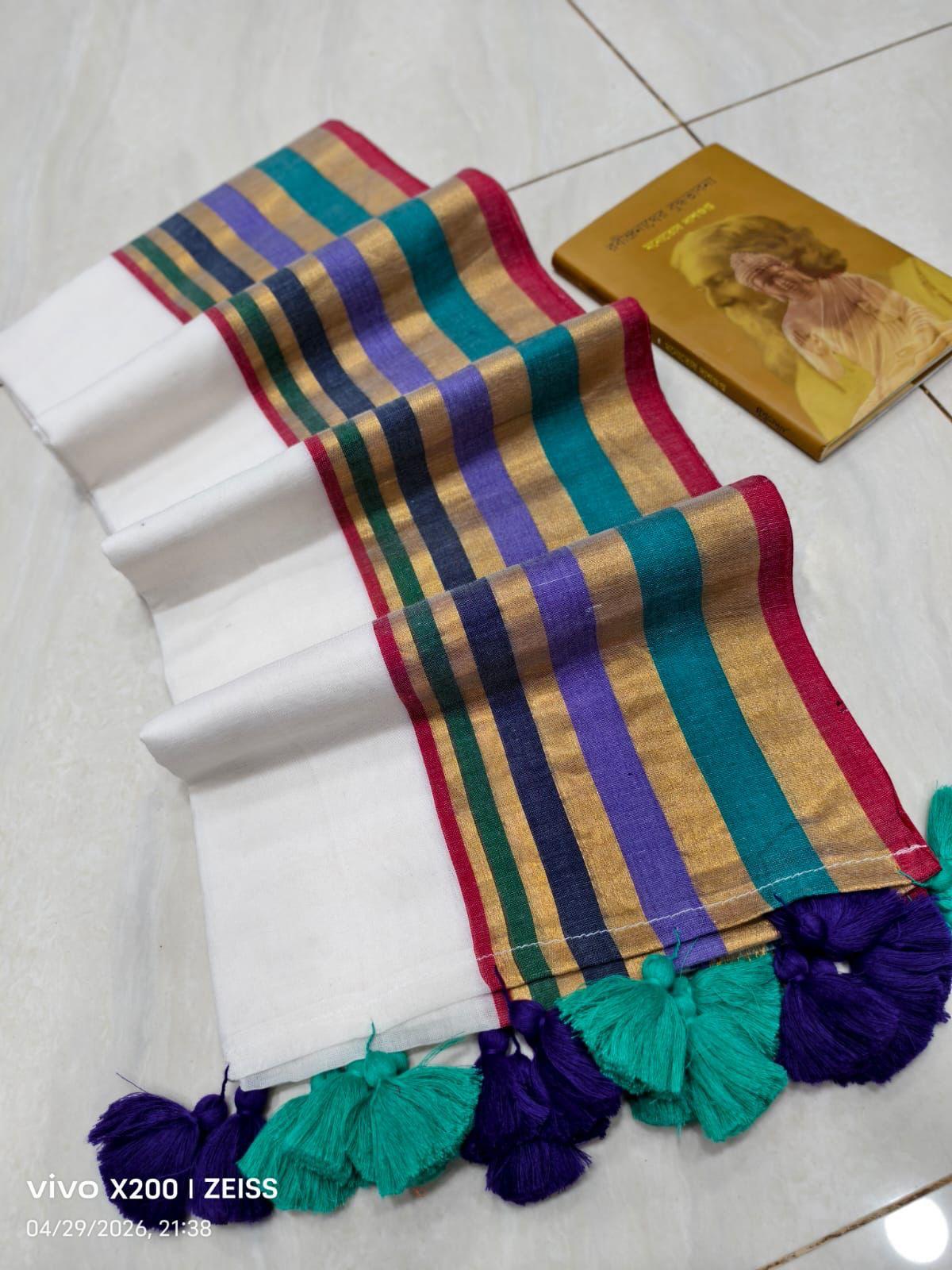 Mul Cotton Saree – 79 AED