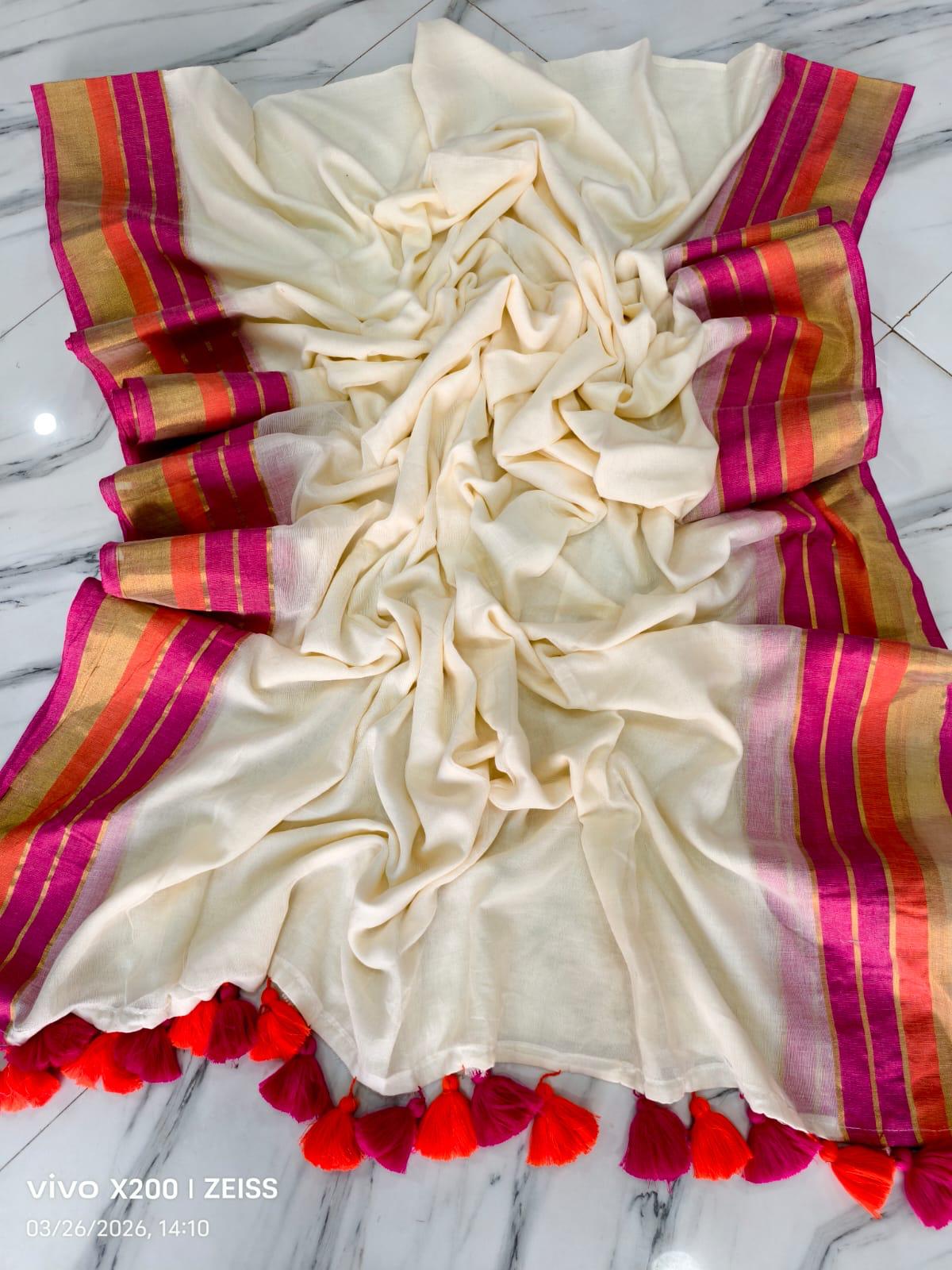 Mul Cotton Saree – 79 AED