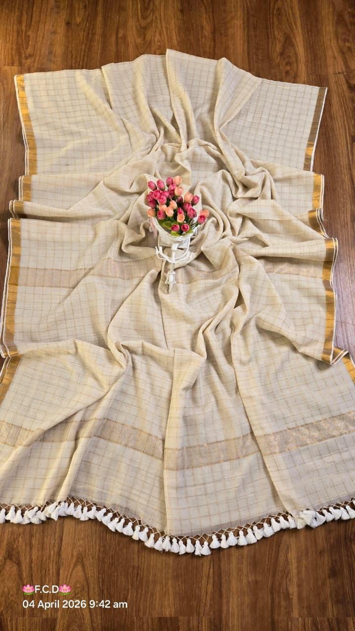 Mul Cotton Saree – 79 AED