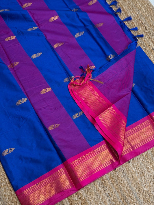 Cotton Silk Sarees with Jacquard Borders – 50 AED