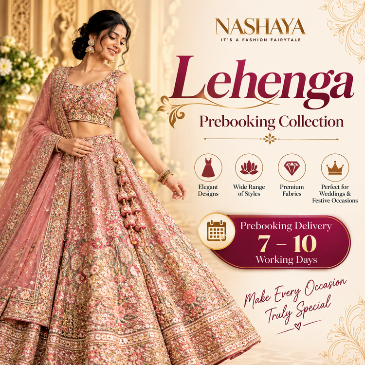 Lehenga – Prebooking | Delivery in 7–10 Working Days