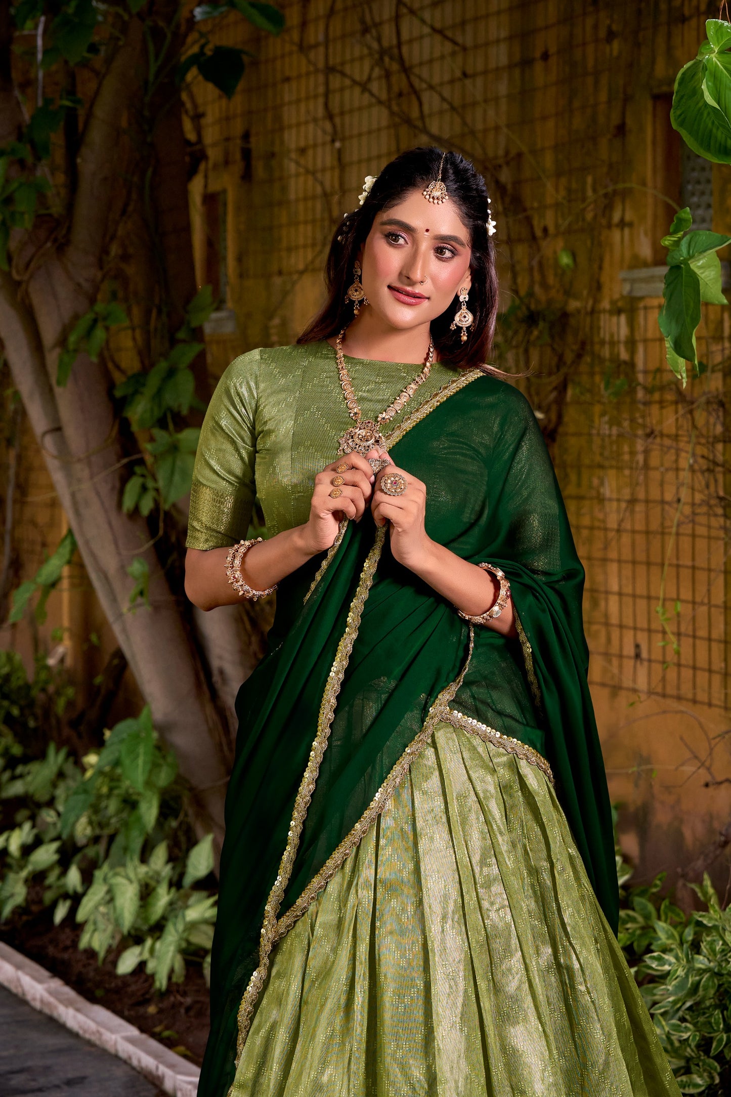 Readymade Dhavani Collections – 119 AED