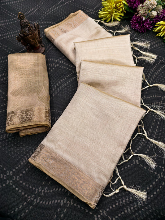 Semi Tussar Silk Sarees – 69 AED