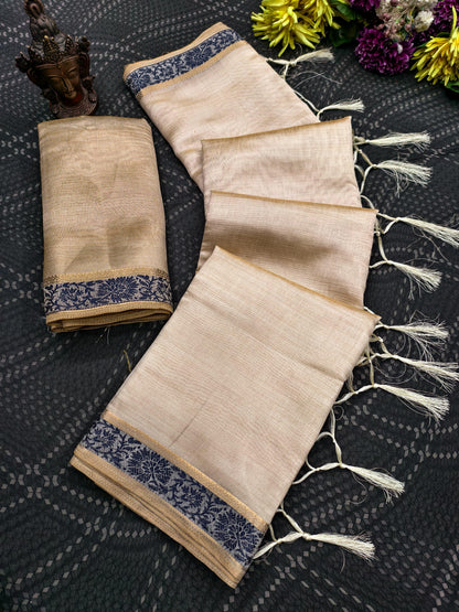 Semi Tussar Silk Sarees – 69 AED