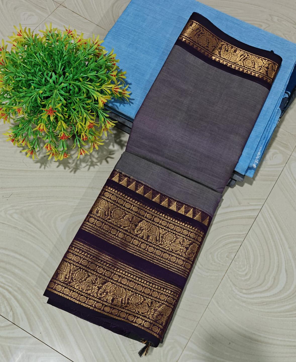Kanchi Cotton Sarees Collections  3