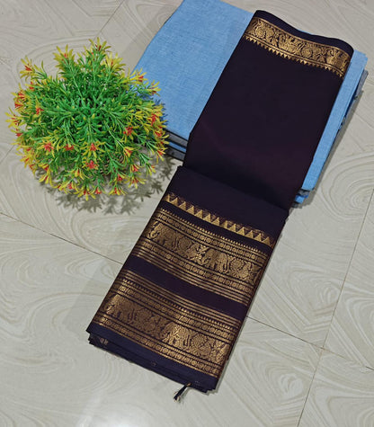 Kanchi Cotton Sarees Collections 8