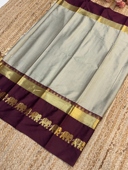 Cotton Silk Sarees with Jacquard Borders – 50 AED