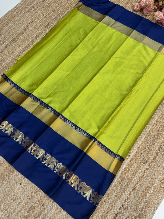 Cotton Silk Sarees with Jacquard Borders – 50 AED