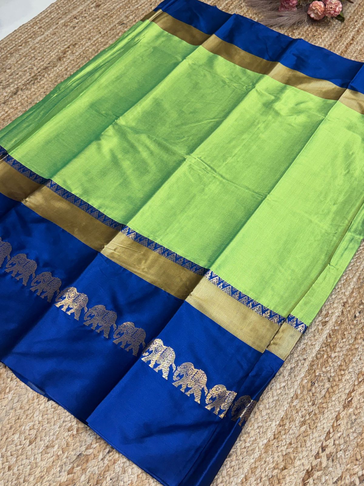 Cotton Silk Sarees with Jacquard Borders – 50 AED