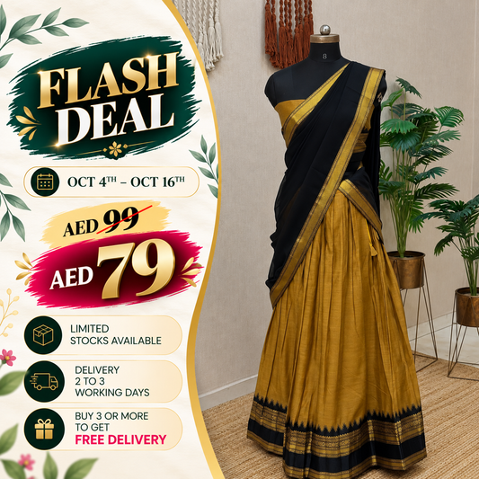 Kanchi Cotton Silk Readymade Lehenga