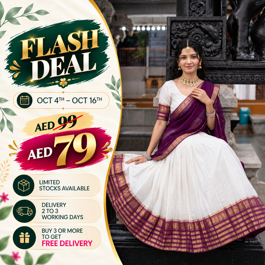 Mul Chanderi Cotton Readymade Dhavani