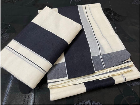 Kerala Cotton Set Mundu with Kattikara