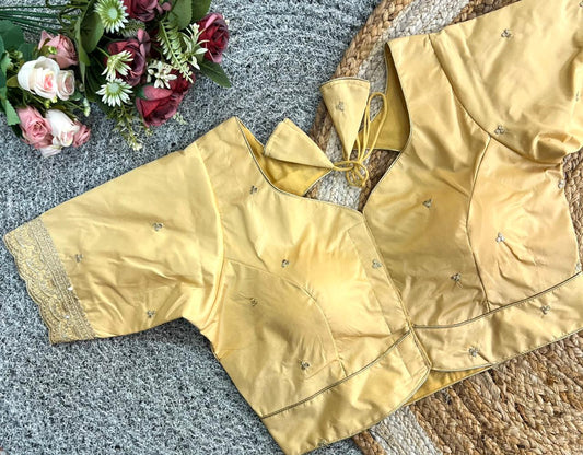 Soft Silk Ready Made Blouse – 50 AED