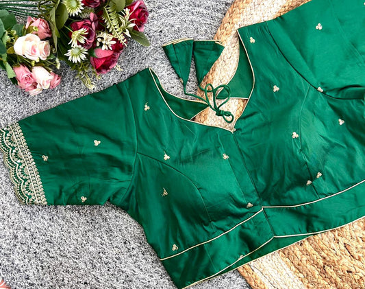 Soft Silk Ready Made Blouse – 50 AED
