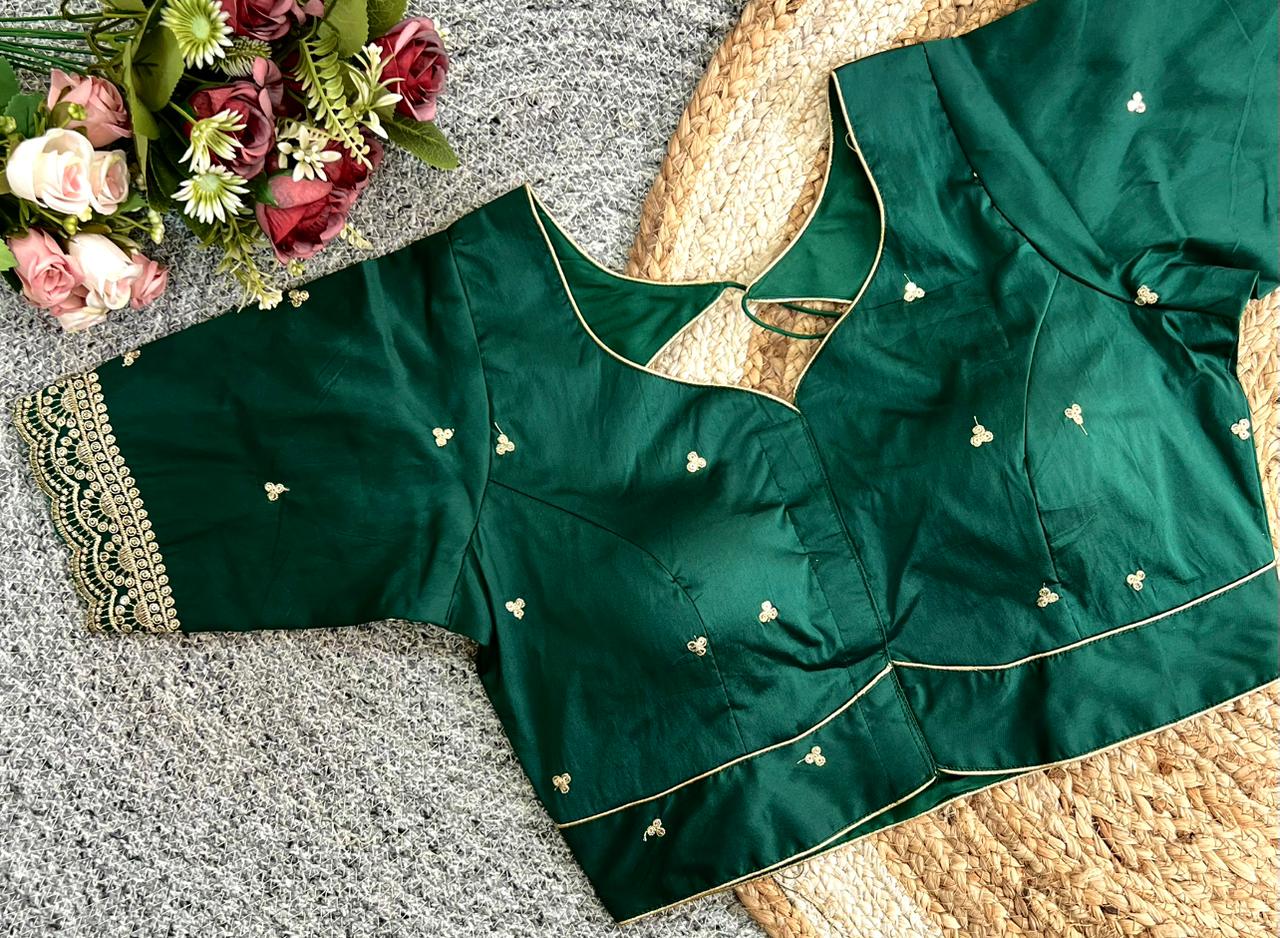 Soft Silk Ready Made Blouse – 50 AED