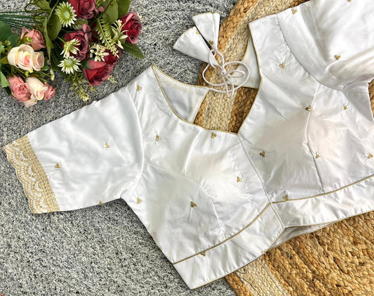 Soft Silk Ready Made Blouse – 50 AED