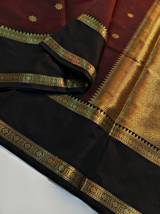 Semi Katan Silk Saree – 119 AED